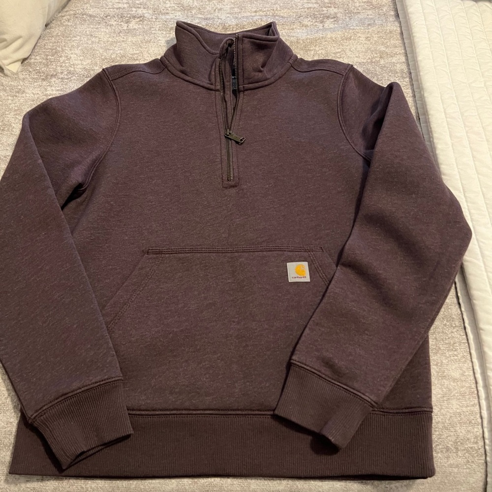 Carhartt half zip hoodie